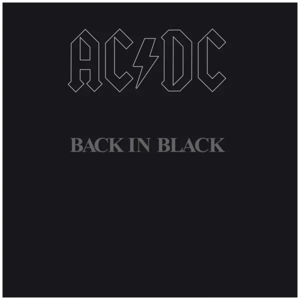 ACDC Back In Black Vinyl Album