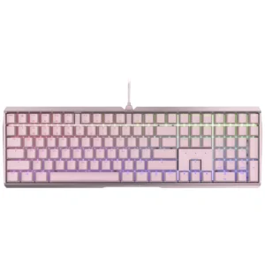 CHERRY MX 3.0S RGB Gaming Keyboard (Pink) Black Switch