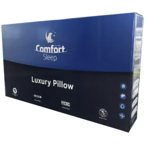 Comfort Sleep Luxury Aqua Comfort Memory Foam Medium Firm Pillow