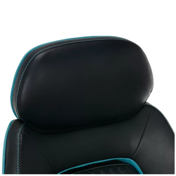DPS Gaming Chair With Adjustable Headrest Black