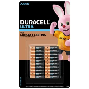 Duracell Ultra AAA Batteries 20 Pack