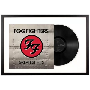 Framed Foo Fighters Greatest Hits Vinyl Album Art