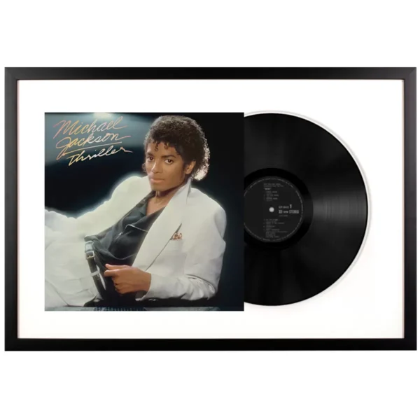 Framed Michael Jackson Thriller Vinyl Album Art