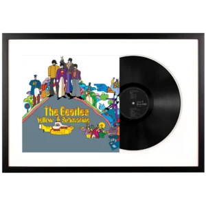 Framed The Beatles - Yellow Submarine - Vinyl Album Art