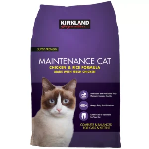 Kirkland Signature Chicken & Rice Premium Cat Food 11.34kg