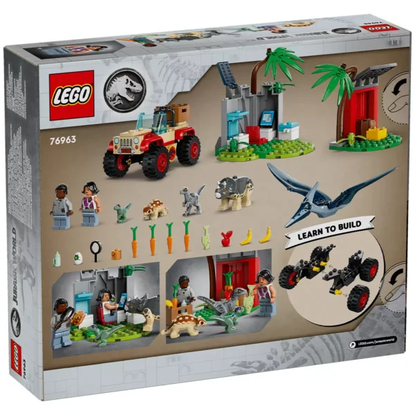 LEGO Jurassic World Baby Dinosaur Rescue Center 76963