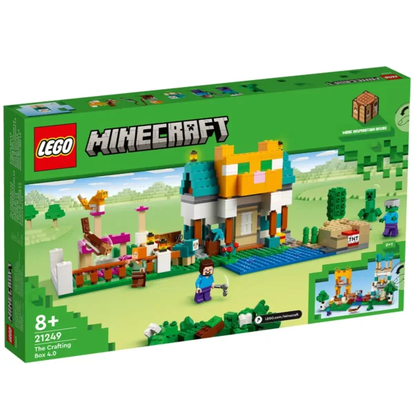 lego minecraft the crafting box 4.0 21249