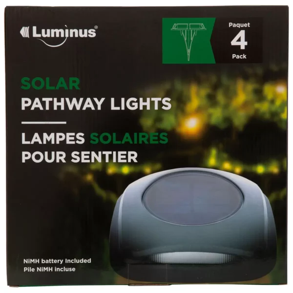 Luminus Solar Pathway Light 4 Pack