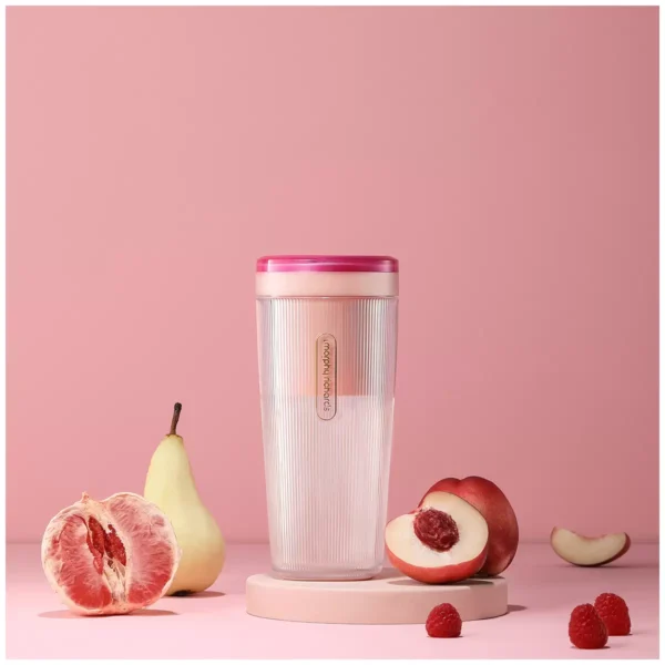 Morphy Richards Portable Blender with Wireless Charger - Pink