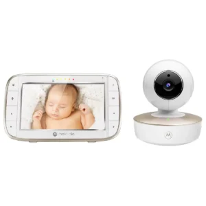 Motorola VM855 Connect 5-inch Portable Wi-Fi Video Audio Baby Monitor