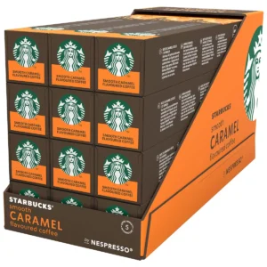Starbucks By Nespresso Smooth Caramel Coffee Capsules 120 Pack