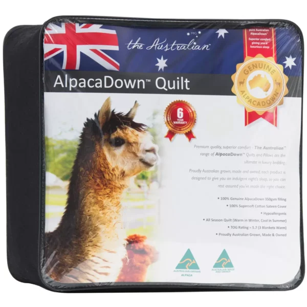 The Australia AlpacaDown Quilt - KING