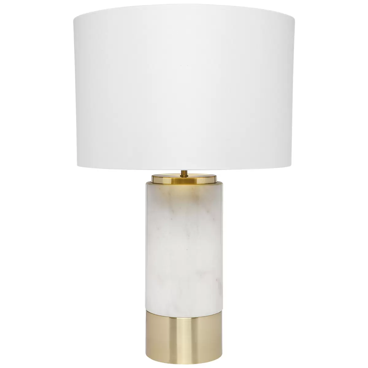Café Lighting Paola Marble Table Lamp White