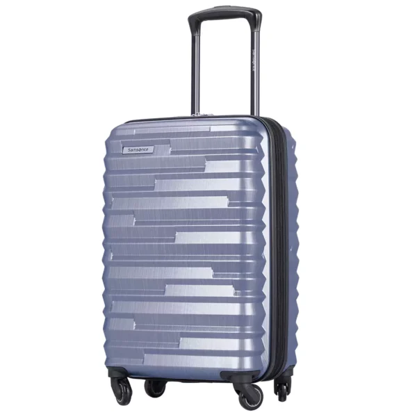 Samsonite Zipplus Carry On Luggage Blue