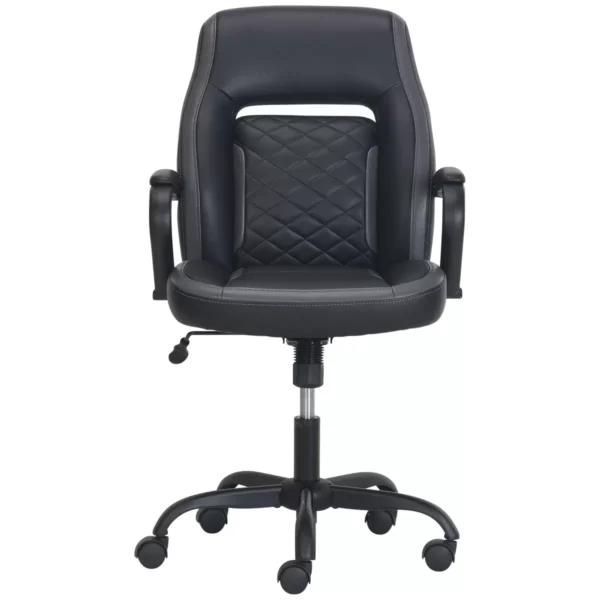 True Innovation BTS Quilted Task Chair Grey