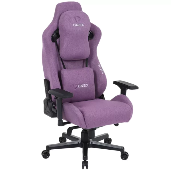 ONEX EV12 Fabric Edition Gaming Chair Deep Purple