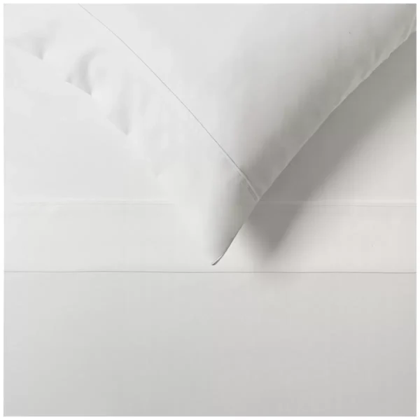 Onkaparinga Cotton Rich 1500TC Sheet Set Queen 4 Piece White