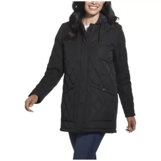 Weatherproof Women's Duffle Coat Black